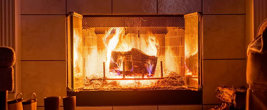 Mendota Hearth Landscape Fireplace Installation in Hays, Kansas