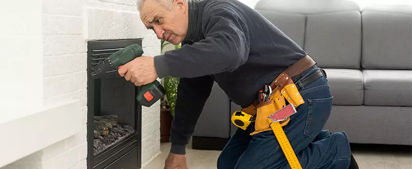 New Indoor Fireplace Installation in Hays, Kansas