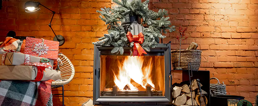 Travis Industries Linear Gas Fireplace Installation in Hays, Kansas