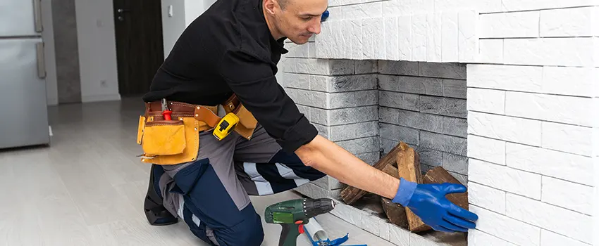 Fireplace Damaged Damper Frame Repair Services in Hays, Kansas