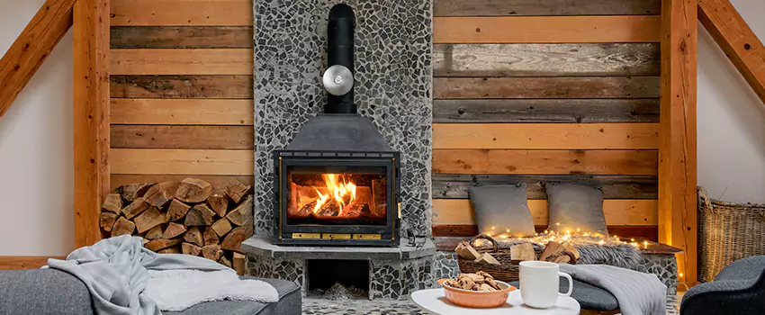 Thelin Hearth Products Direct Vent Gas Stove Fireplace Inspection in Hays, Kansas